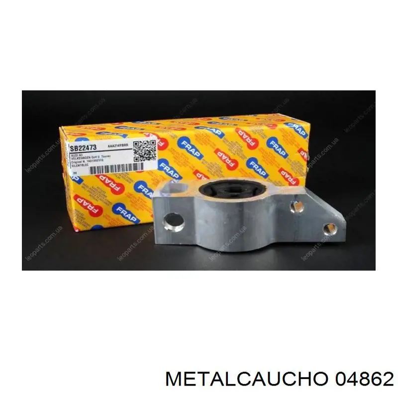 04862 Metalcaucho Сайлентблок нижнего переднего рычага