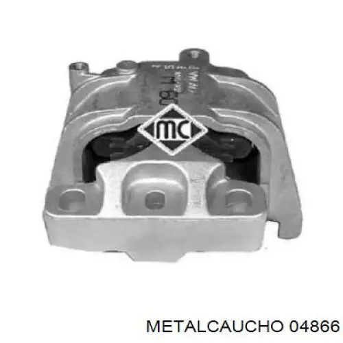 04866 Metalcaucho подушка (опора двигателя правая)