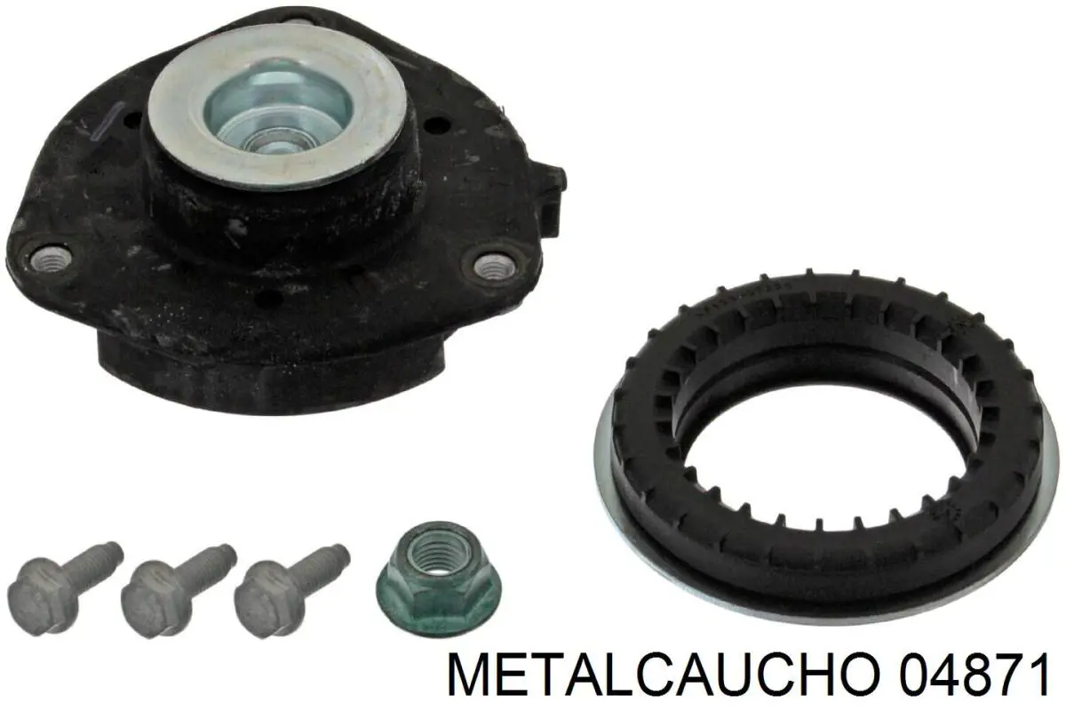 04871 Metalcaucho опора амортизатора переднего