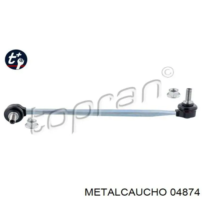 04874 Metalcaucho стойка стабилизатора переднего