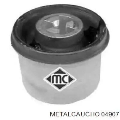 04907 Metalcaucho сайлентблок задней балки (подрамника)