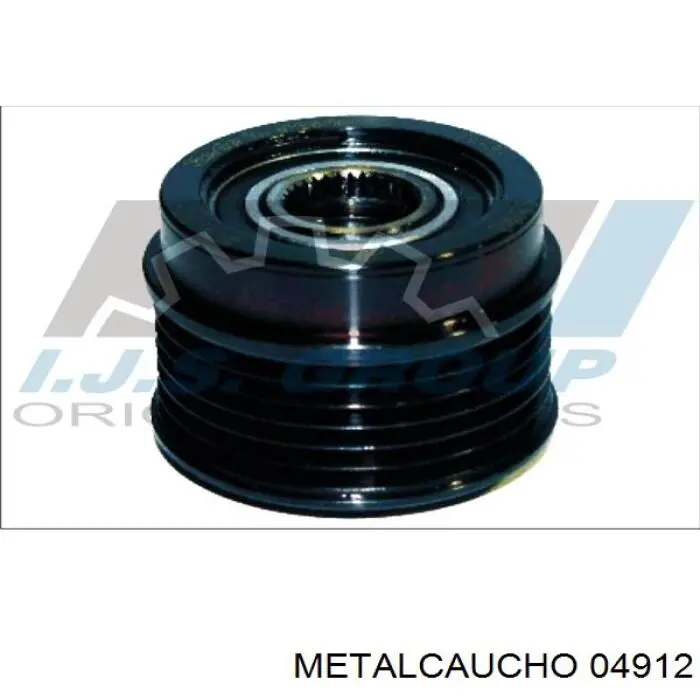 Купить 04912 Metalcaucho Шкив ремня генератора