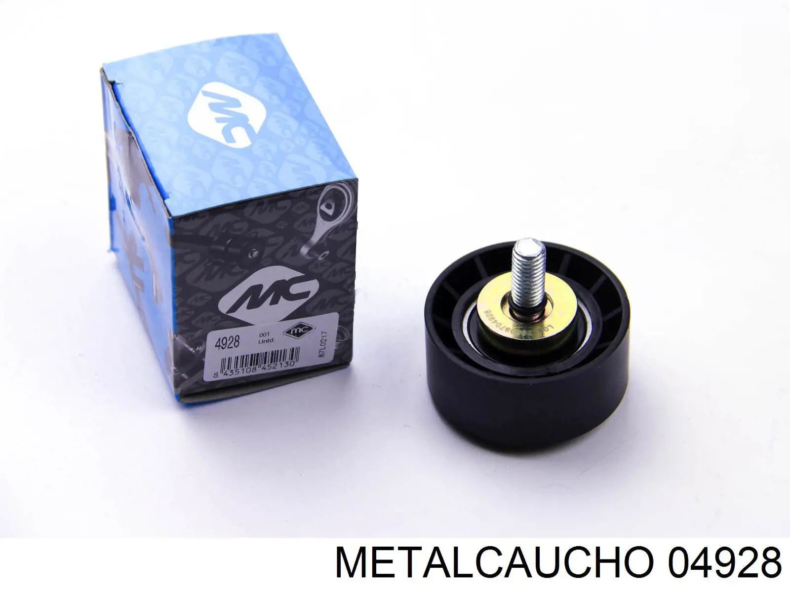 04928 Metalcaucho натяжной ролик
