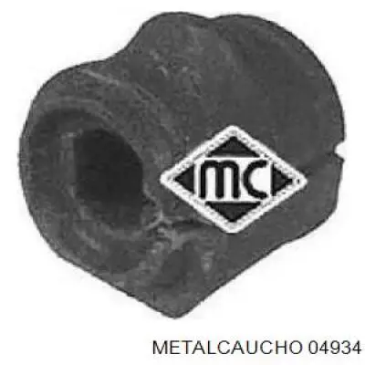 04934 Metalcaucho втулка стабилизатора переднего