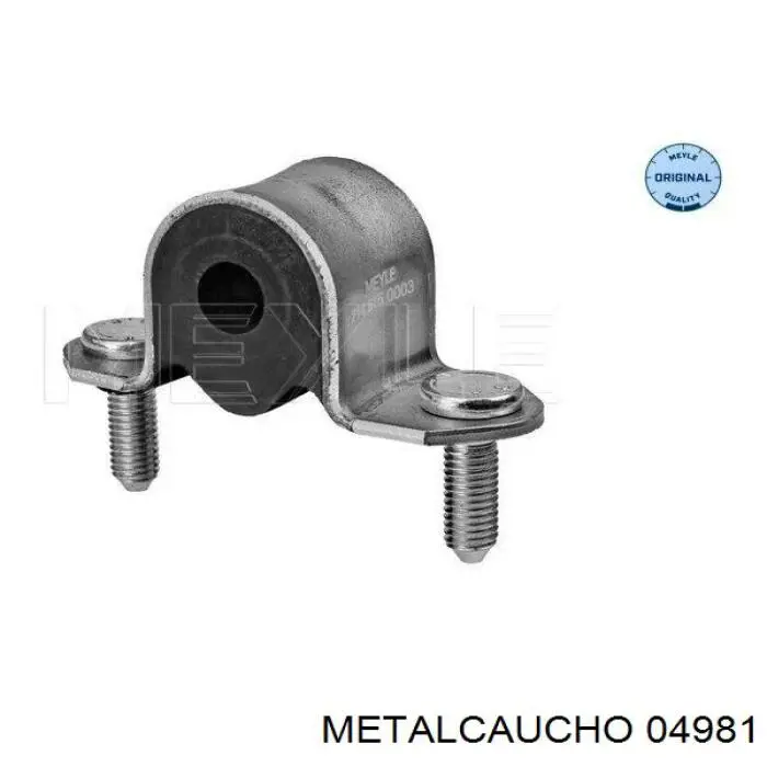 04981 Metalcaucho втулка стабилизатора переднего наружная