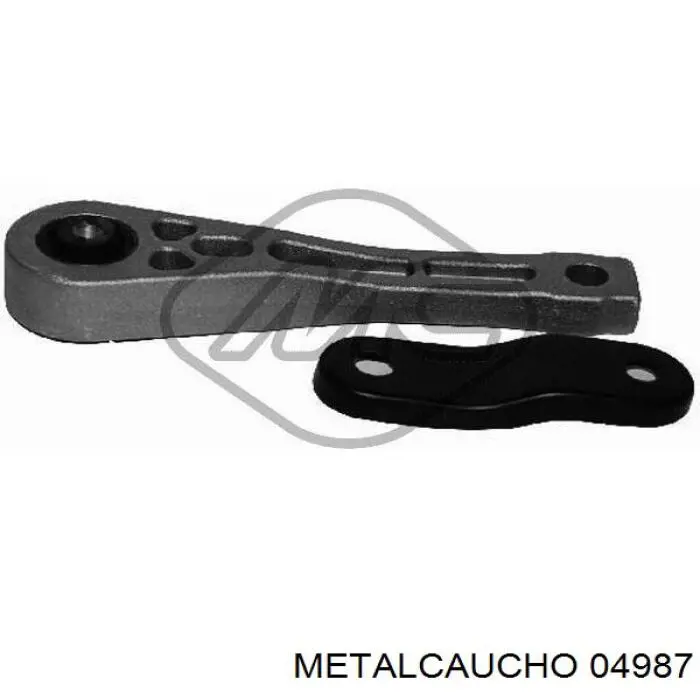 04987 Metalcaucho подушка (опора двигателя задняя)