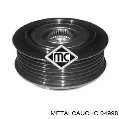 Шкив генератора METALCAUCHO 04998