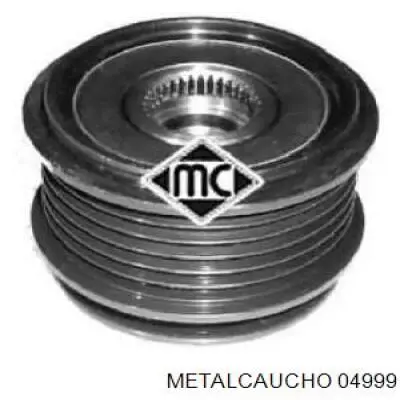 04999 Metalcaucho шкив генератора