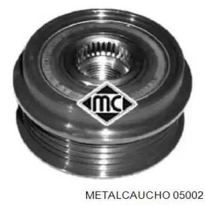 05002 Metalcaucho шкив генератора