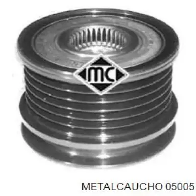 05005 Metalcaucho шкив генератора