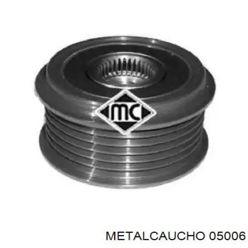 05006 Metalcaucho шкив генератора