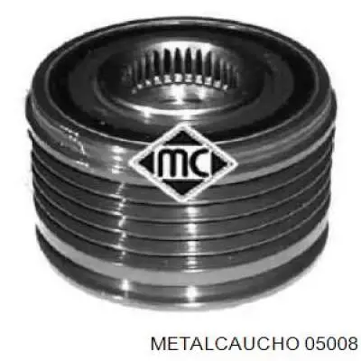05008 Metalcaucho шкив генератора