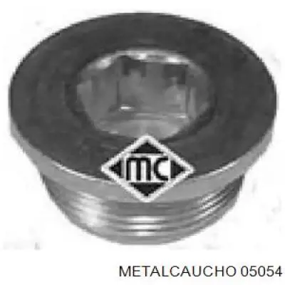 05054 Metalcaucho пробка поддона двигателя