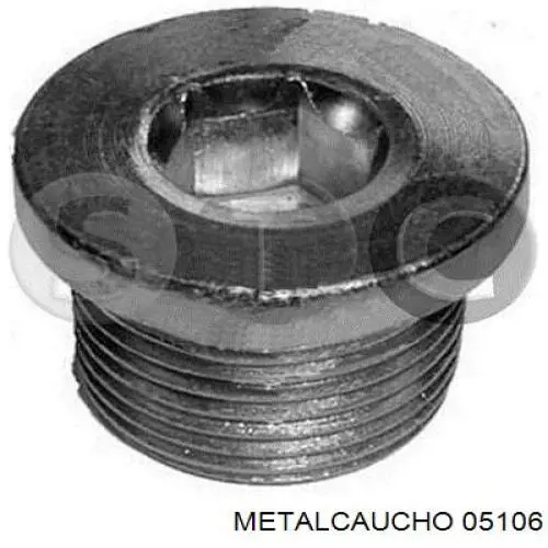 05106 Metalcaucho пробка поддона двигателя