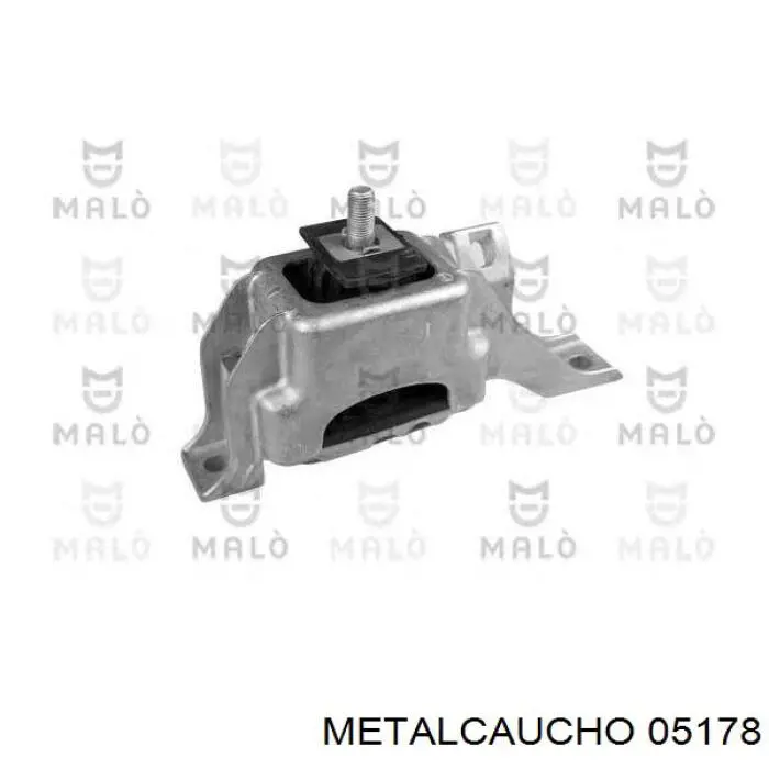 05178 Metalcaucho подушка (опора двигателя правая)