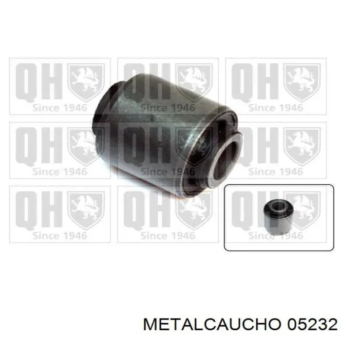 Кронштейн подушки (опоры) двигателя задней 05232 Metalcaucho