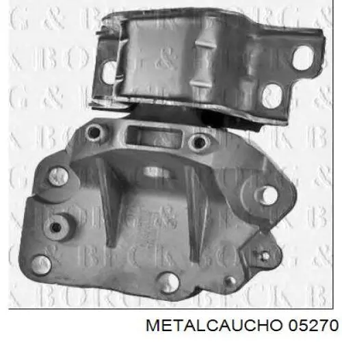 Гидроопора двигателя левая Metalcaucho 05270 цена, от 128.96 USD