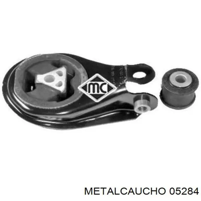 05284 Metalcaucho подушка (опора двигателя левая задняя)