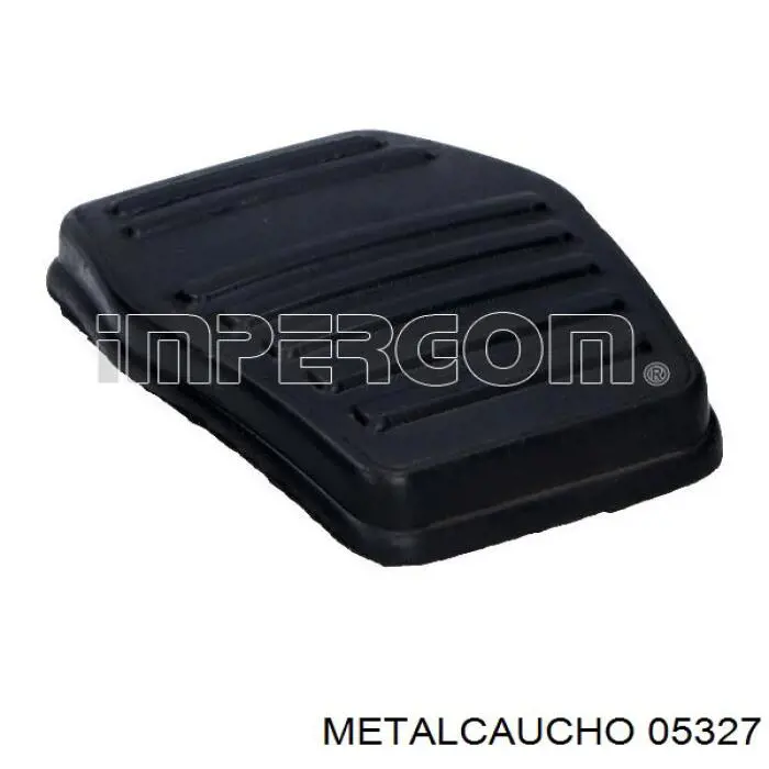 05327 Metalcaucho накладка педали сцепления