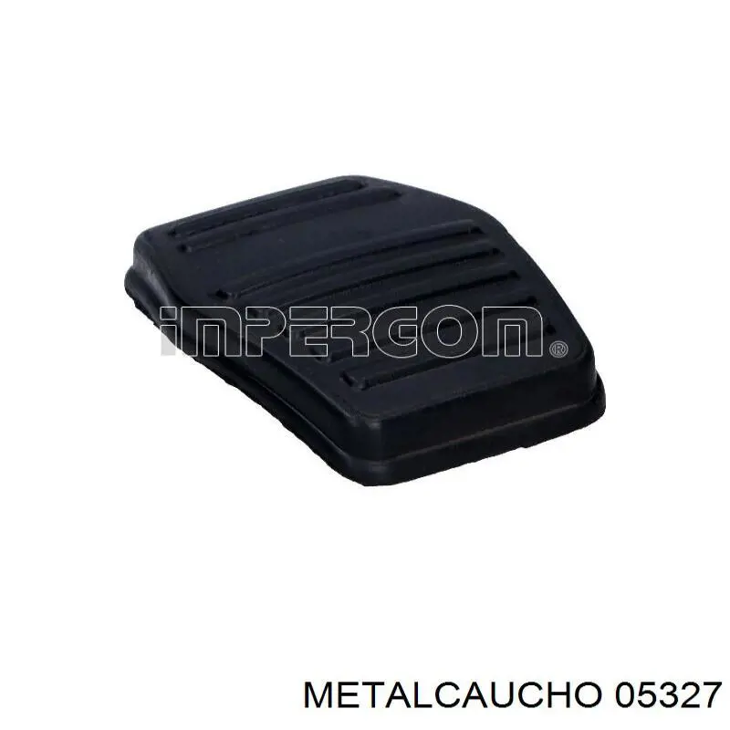 Revestimiento del pedal, pedal de embrague 05327 Metalcaucho