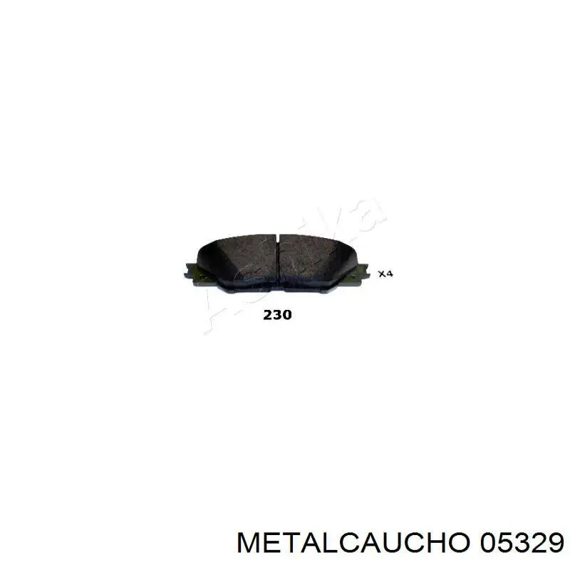 Звездочка привода коленвала 05329 Metalcaucho