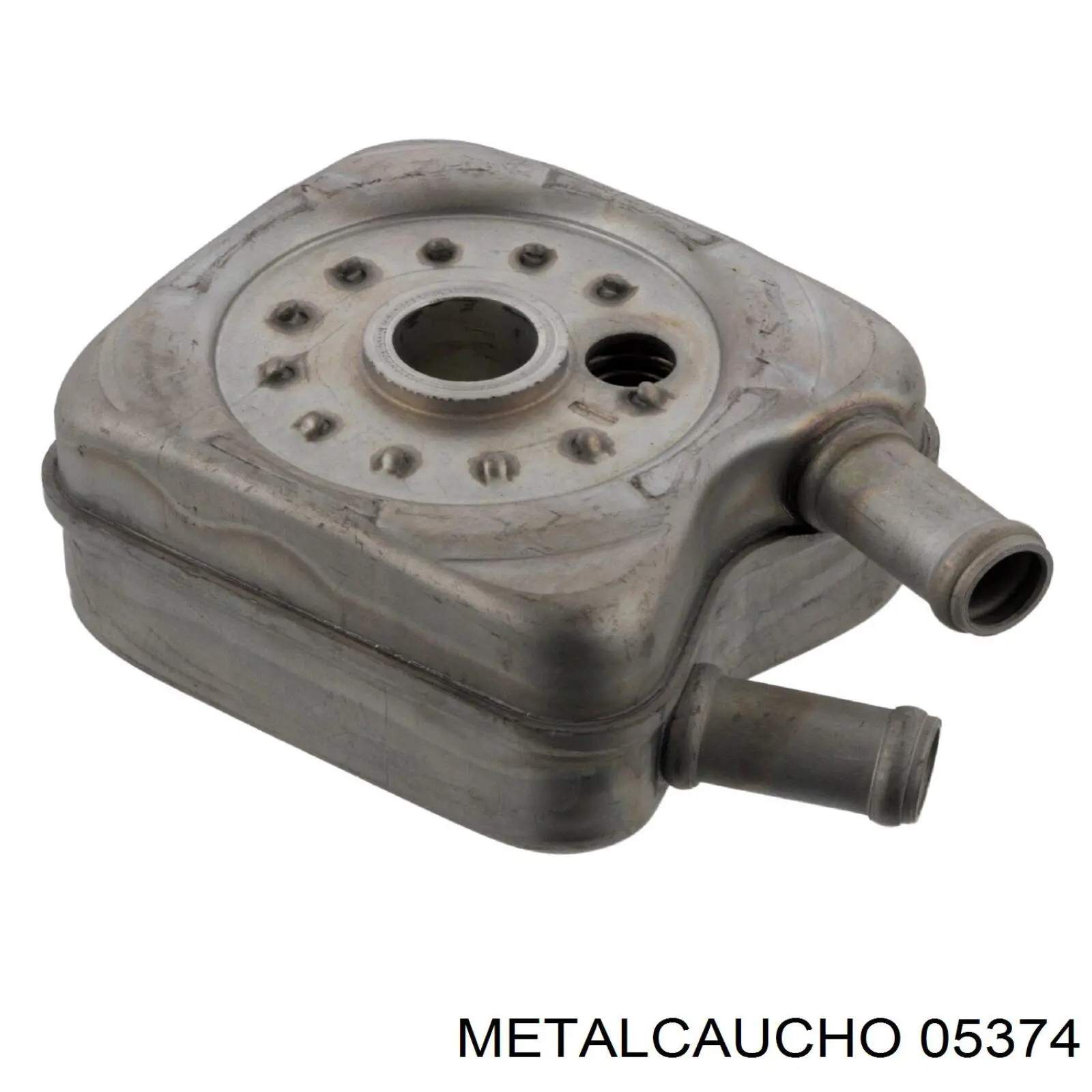 Radiador de aceite, bajo de filtro 05374 Metalcaucho