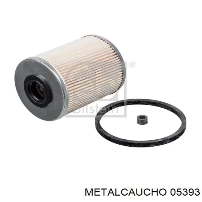 Caja, filtro de combustible 05393 Metalcaucho