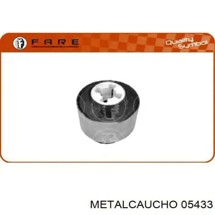 Купить 05433 Metalcaucho Сайлентблок задней балки