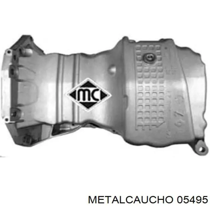 05495 Metalcaucho поддон масляный картера двигателя