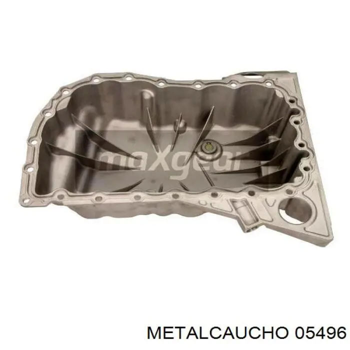 05496 Metalcaucho поддон масляный картера двигателя