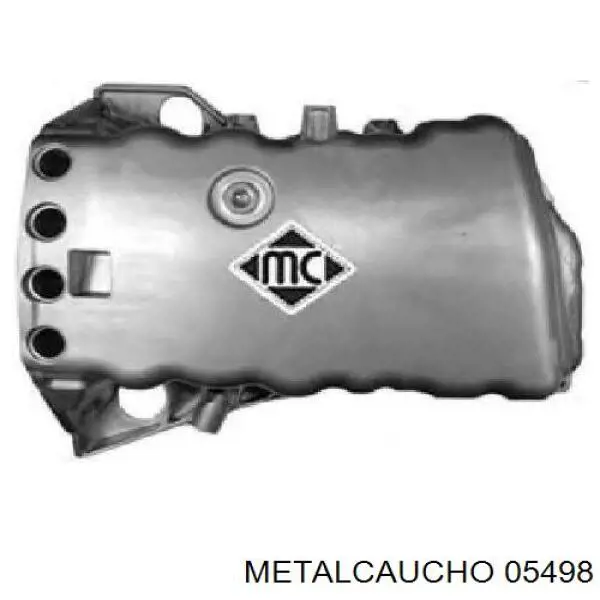 Купить 05498 Metalcaucho Поддон картера двигателя