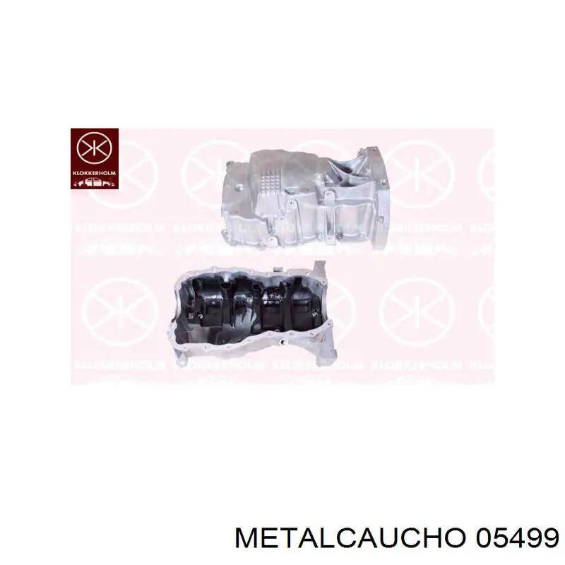 Cárter de aceite 05499 Metalcaucho