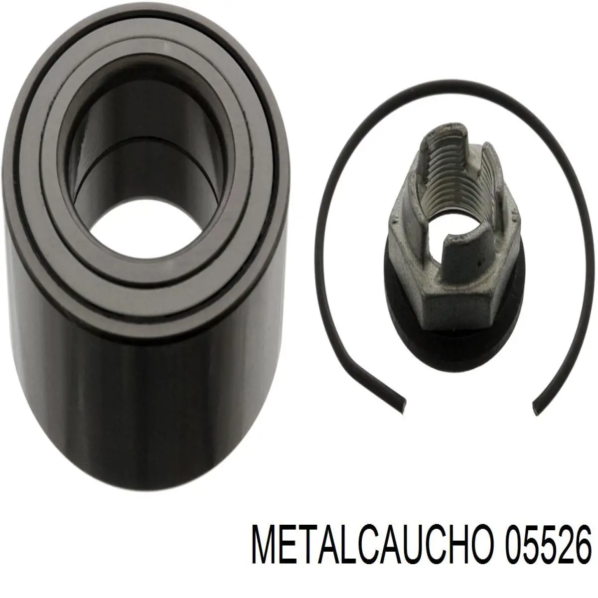 Буфер (отбойник) амортизатора переднего + пыльник 05526 Metalcaucho