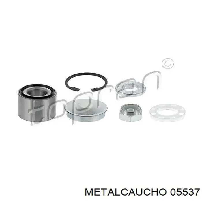Левая опора двигателя Metalcaucho 05537