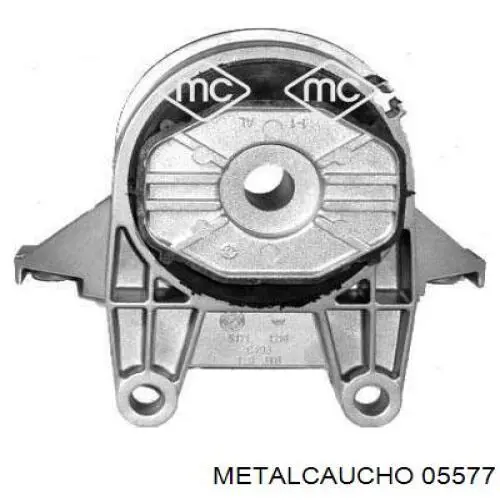 05577 Metalcaucho подушка (опора двигателя левая)