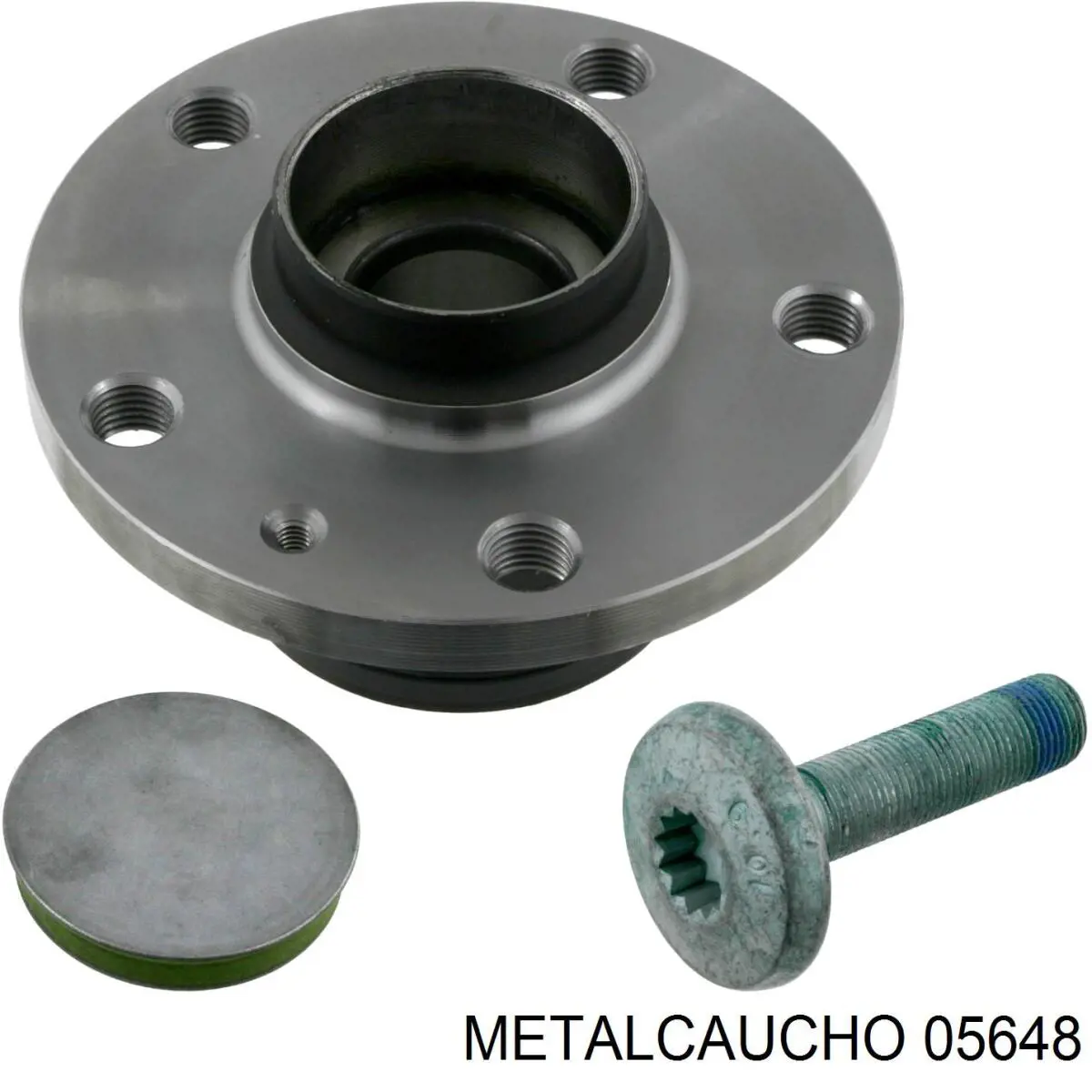 05648 Metalcaucho подушка (опора двигателя левая)