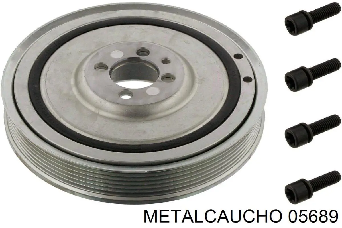 Шкив коленвала 05689 Metalcaucho