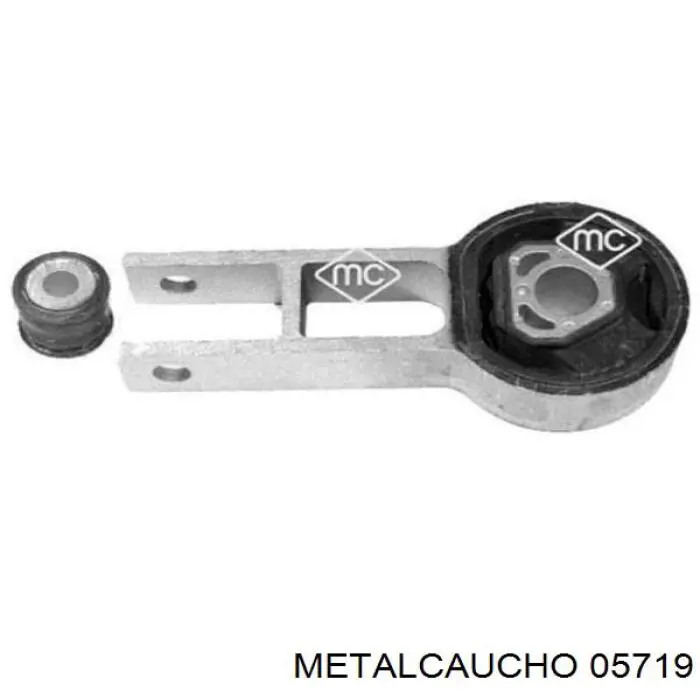 Задняя опора двигателя 05719 Metalcaucho