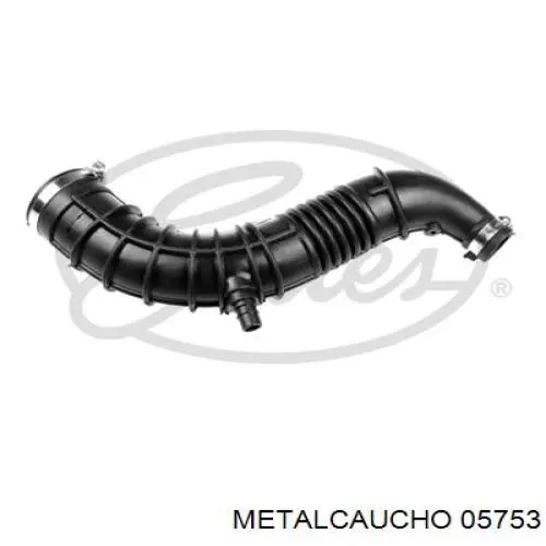 Tubo flexible de aspiración, salida del filtro de aire 05753 Metalcaucho