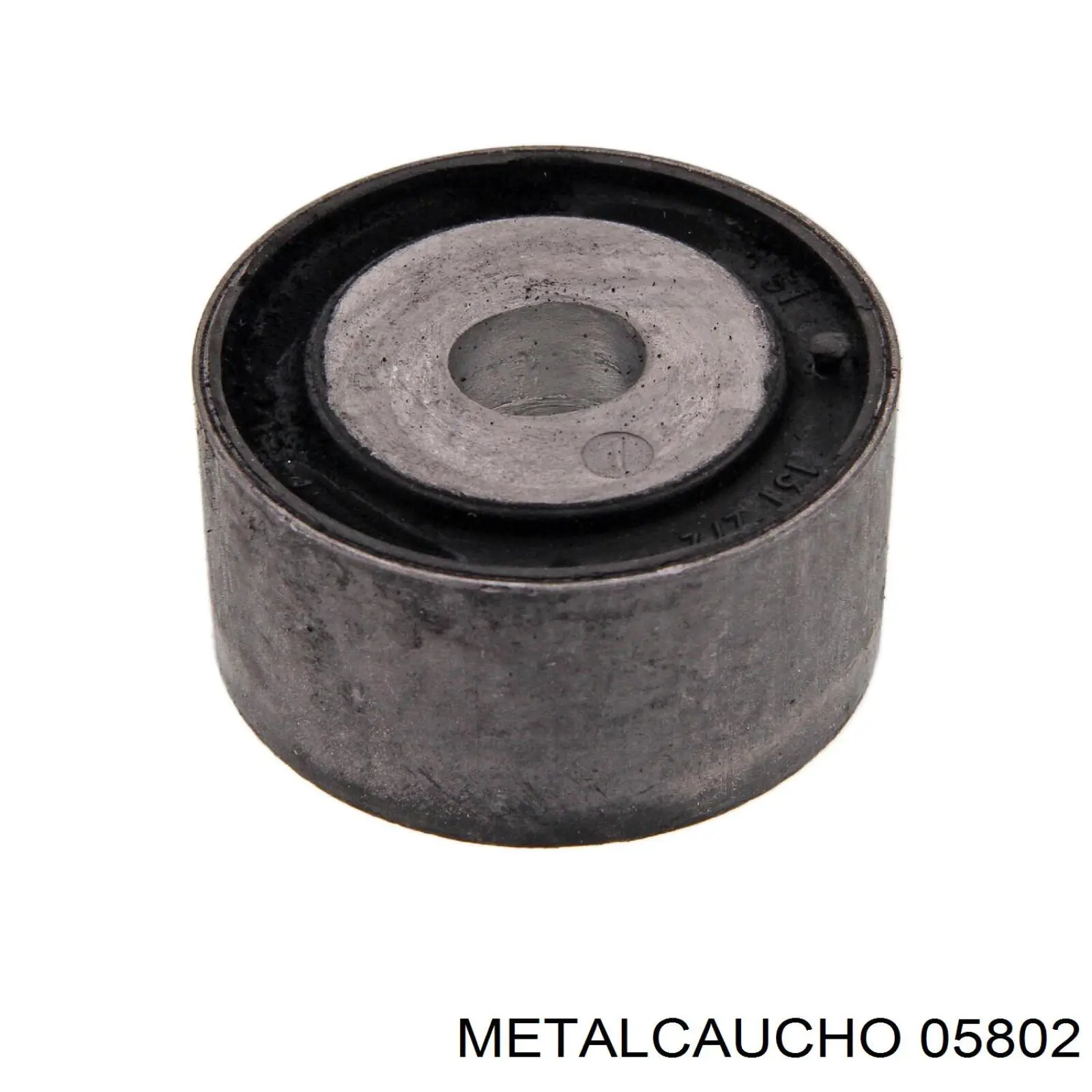 05802 Metalcaucho сайлентблок (подушка редуктора заднего моста задний)