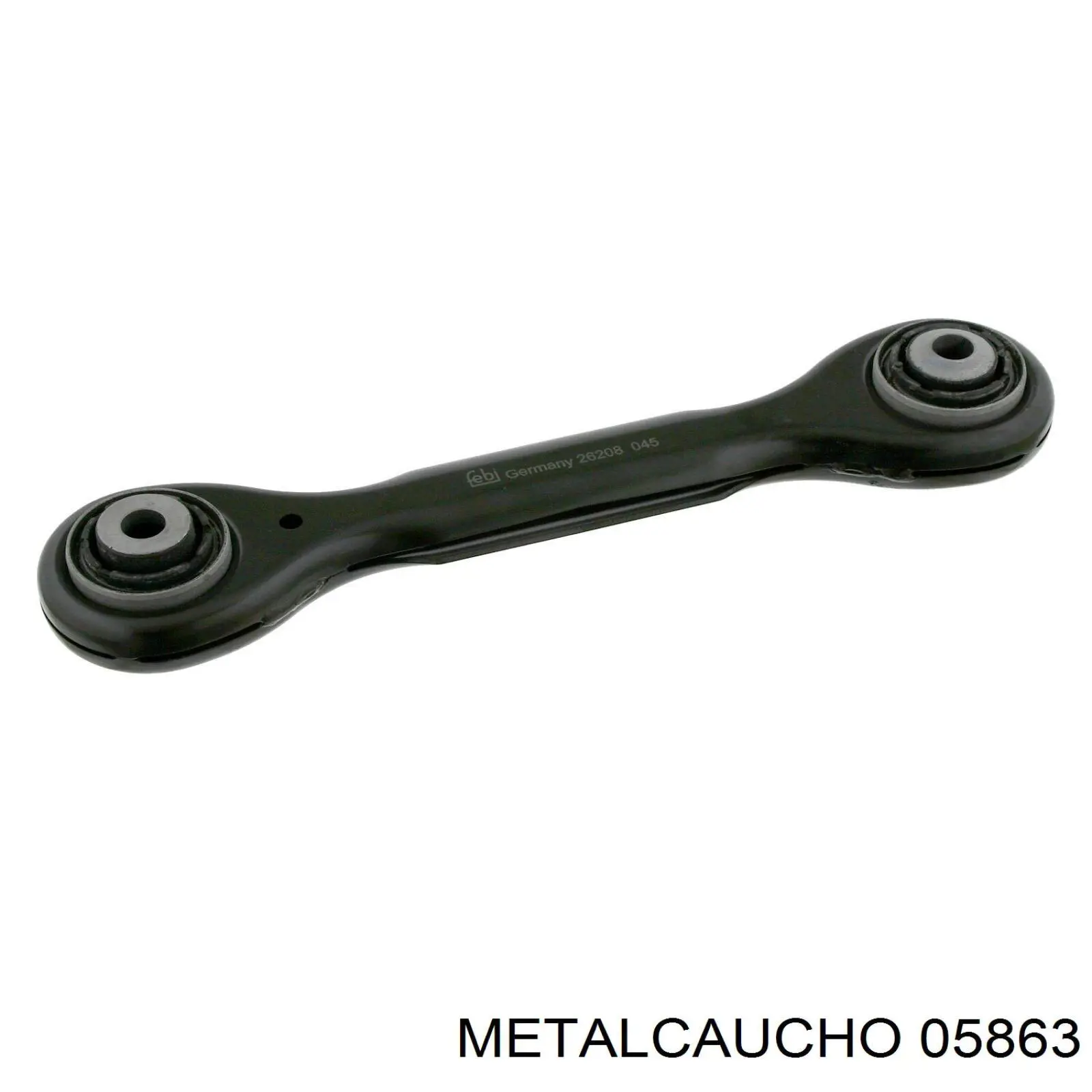 Brazo suspension inferior trasero izquierdo/derecho 05863 Metalcaucho