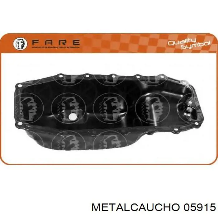 05915 Metalcaucho поддон масляный картера двигателя