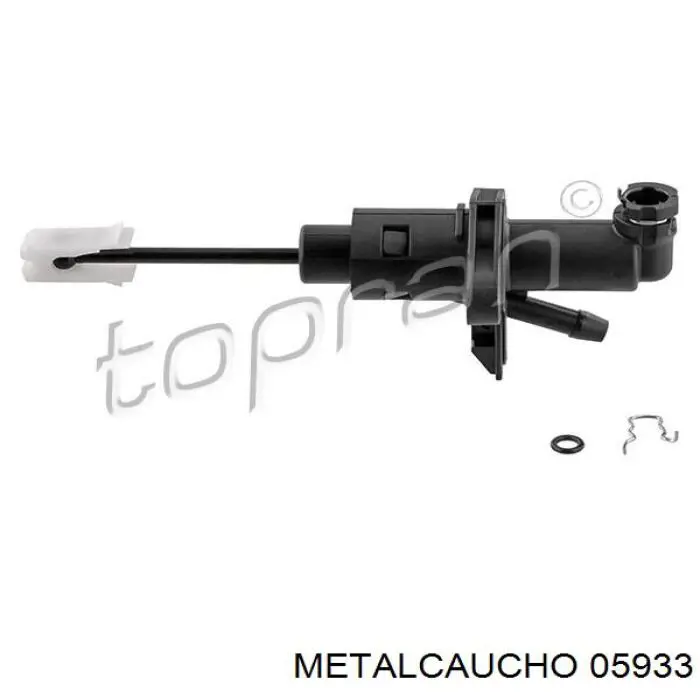 05933 Metalcaucho Цилиндр сцепления, главный