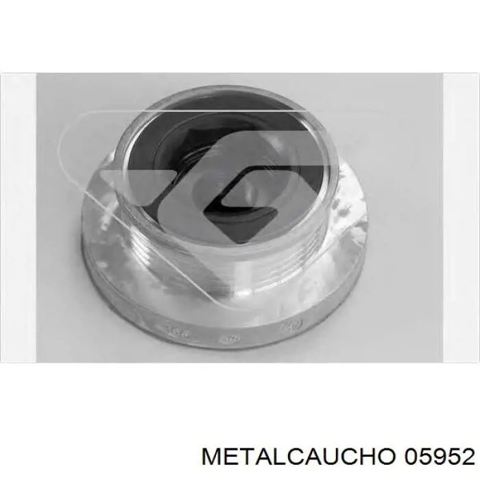 05952 Metalcaucho шкив генератора