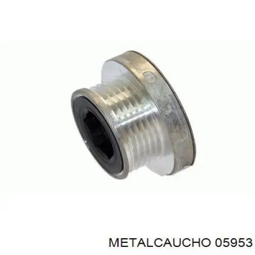 05953 Metalcaucho шкив генератора