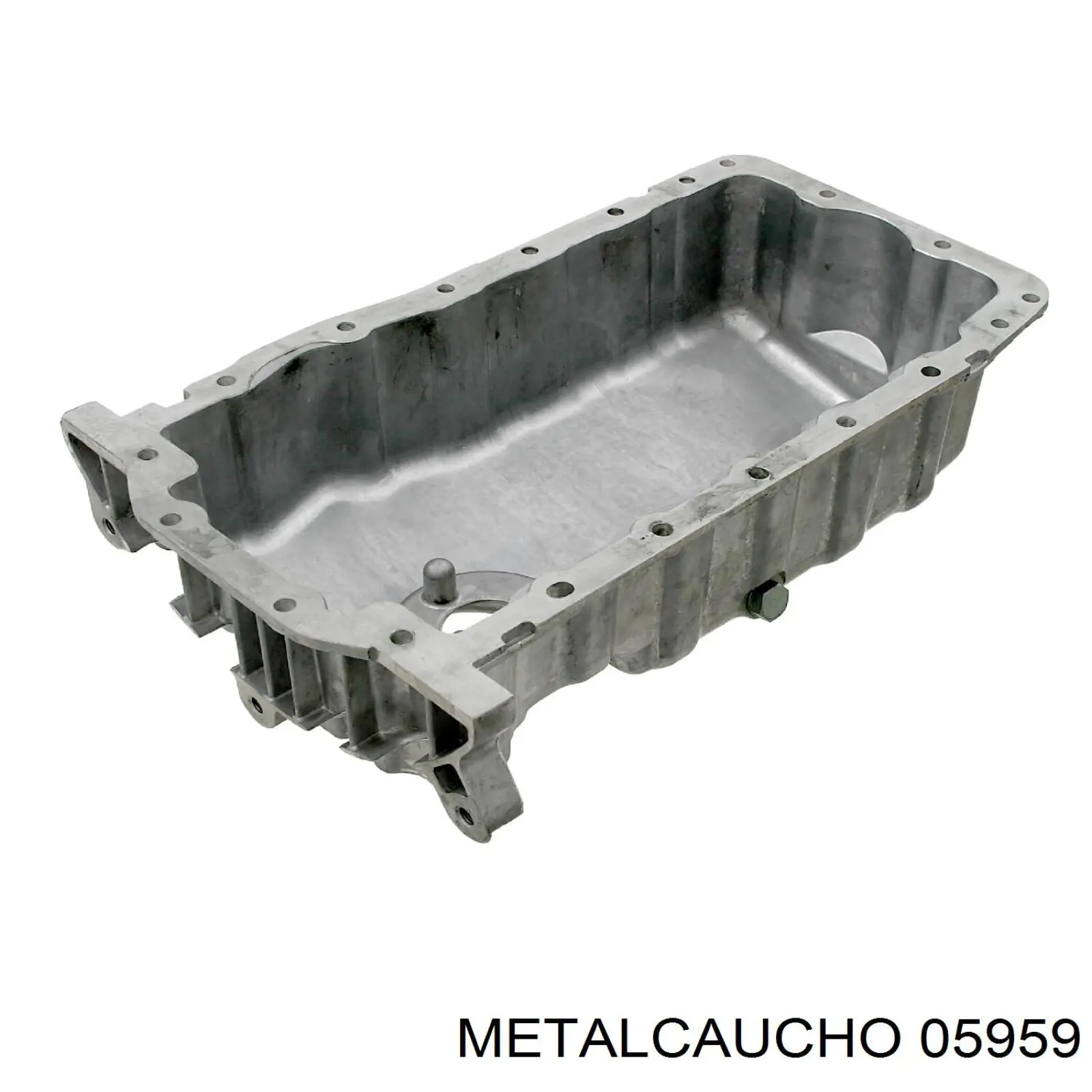05959 Metalcaucho поддон масляный картера двигателя