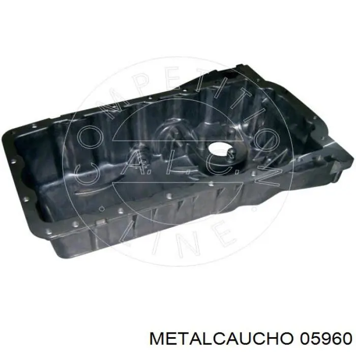 05960 Metalcaucho поддон масляный картера двигателя
