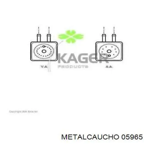 Масляный поддон Metalcaucho 05965
