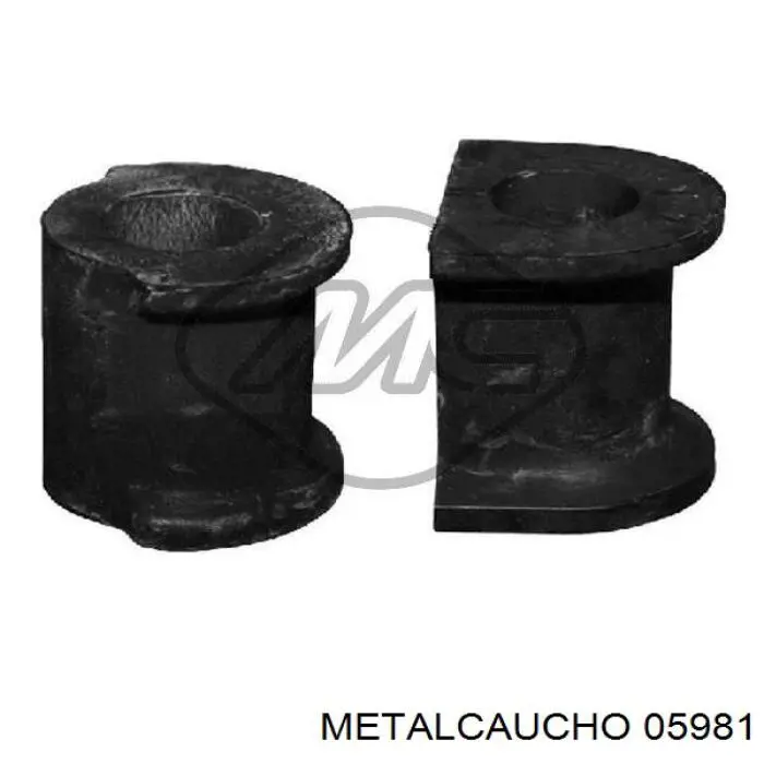 05981 Metalcaucho втулка стабилизатора заднего