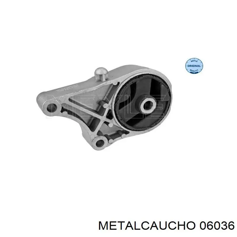 06036 Metalcaucho подушка (опора двигателя передняя)